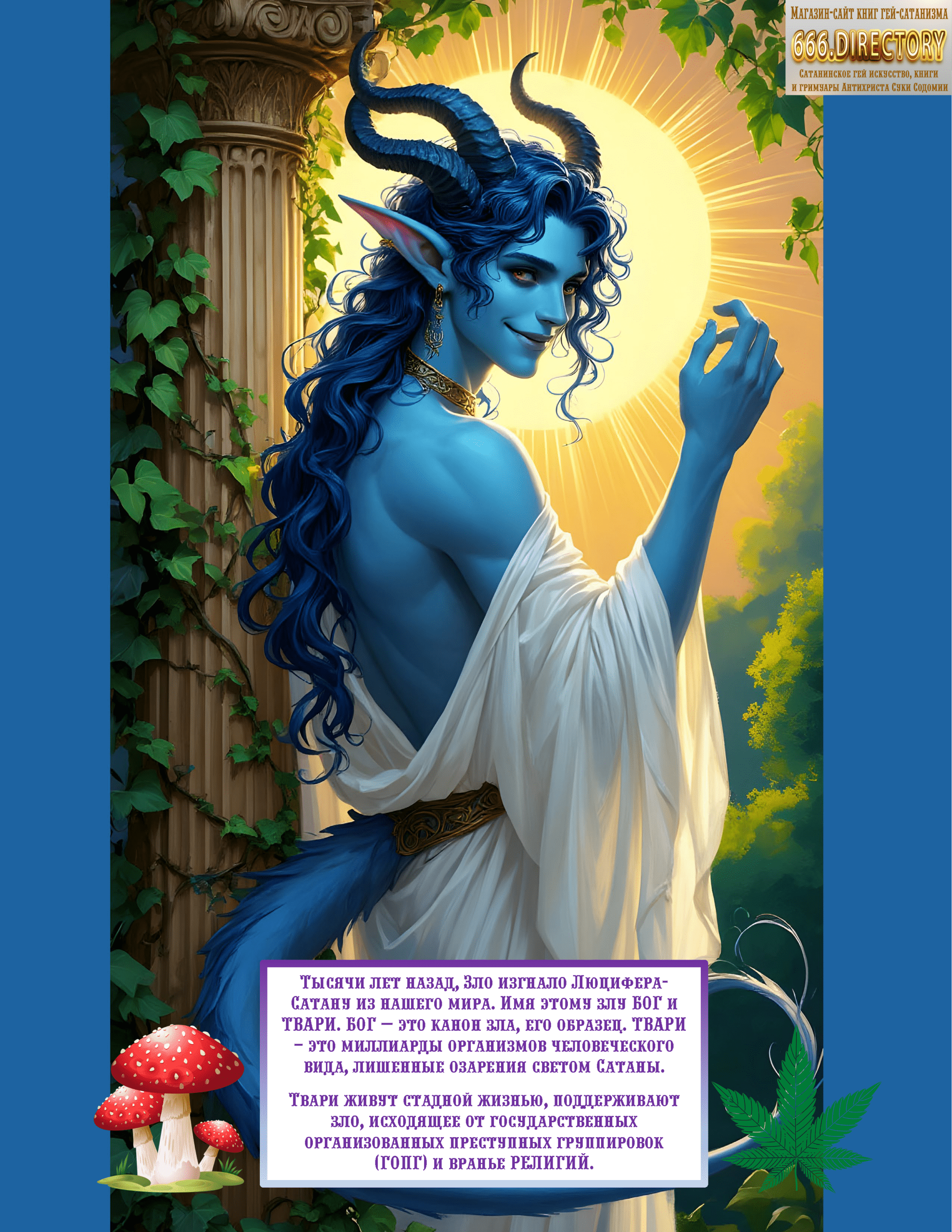 Альманах искусства Сатаны satanart №5 Люцифер — Император Ада, Заклинатель Света и Тёмной Магии. Том 1. Пуританское издание. pdf книга