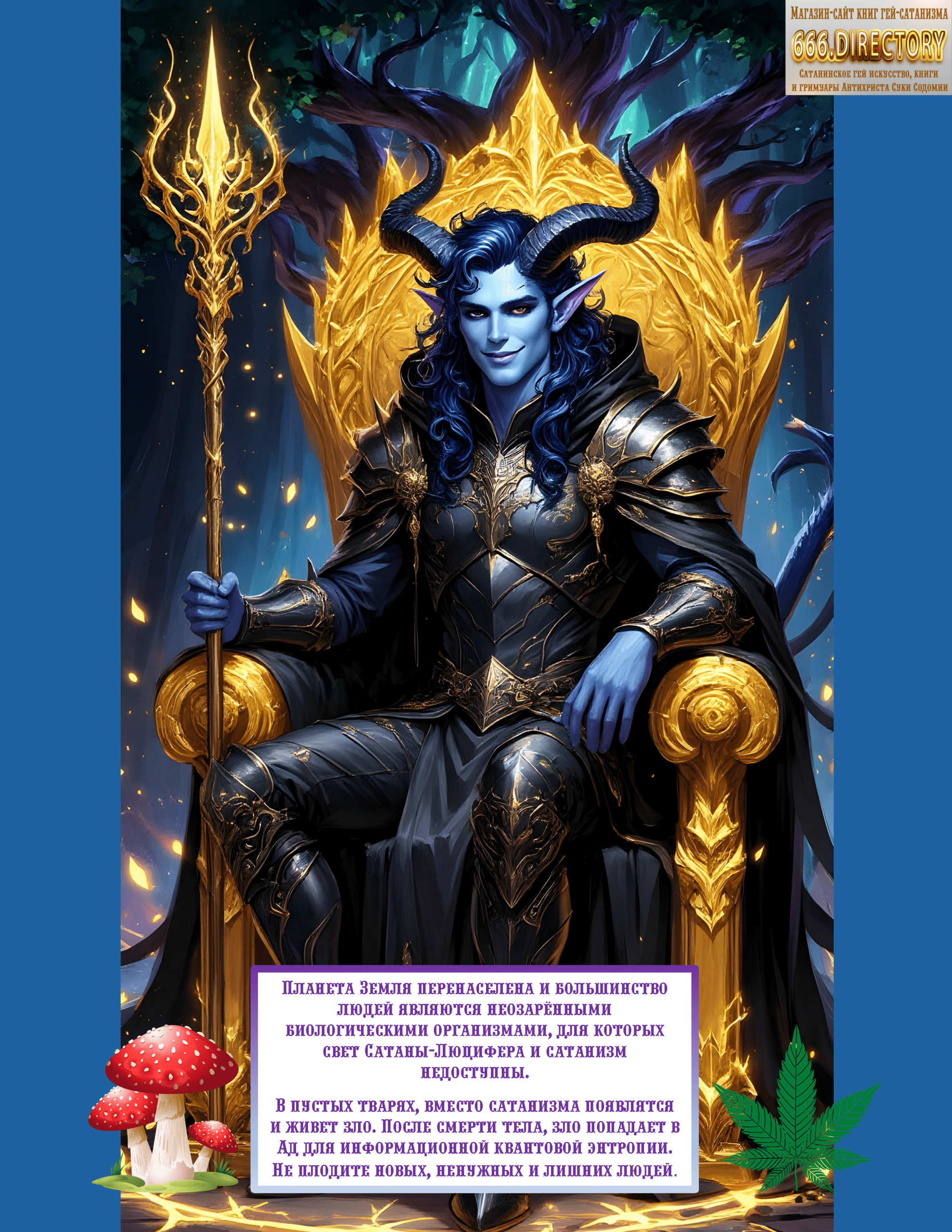 Альманах искусства Сатаны satanart №5 Люцифер — Император Ада, Заклинатель Света и Тёмной Магии. Том 1. Пуританское издание. pdf книга